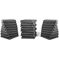 Los mejores  - AcousPanel Pack de 24 paneles acústicos compuestos por espuma acústica de grado profesional. Dimensiones 30x30cm (4 cm…